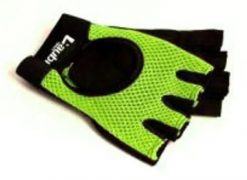 Rękawiczki fitness Laubr Sport zielone. Czarne rękawiczki FIVE GLOVES, bez wzorów, z dzianiny. Za 105.99 zł.