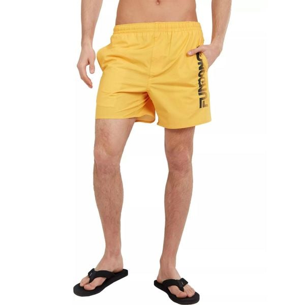 Męskie kąpielówki Fundango Bono. Żółte kąpielówki Fundango, m, bez wzorów, krótkie. Za 146.00 zł.