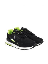 U.S. Polo Assn. Sneakersy "Tabry003" | Tabry 003 | Mężczyzna | Czarny. Czarne buty sportowe casual U.S. Polo Assn., bez wzorów, ze skóry ekologicznej, bez zapięcia. W wyprzedaży za 249.00 zł.