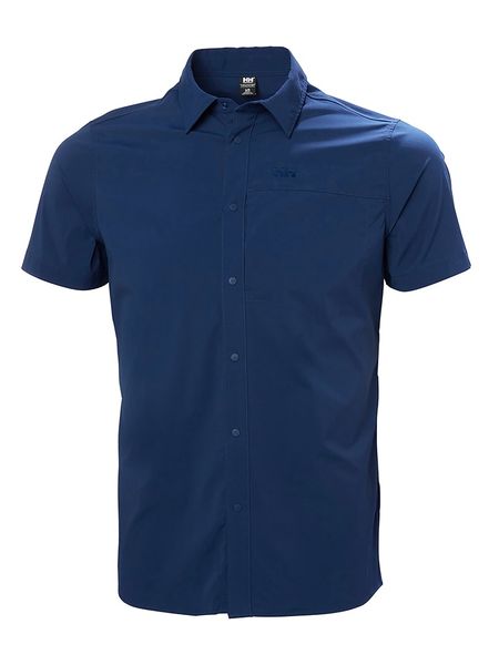 Helly Hansen Koszula funkcyjna "Tofino" w kolorze granatowym rozmiar: S. Niebieskie koszule Helly Hansen, s, bez wzorów, bez kołnierzyka, bez ramiączek. Za 172.49 zł.
