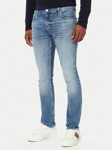 Guess Jeansy Miami M6YAN1 D1478 Niebieski jasny Skinny Fit. Niebieskie jeansy Guess, m. Za 434.99 zł.