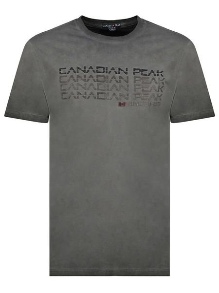 Canadian Peak Koszulka "Jayeak" w kolorze antracytowym rozmiar: S. Czarne bezrękawniki Canadian Peak, s, bez wzorów, z bawełny, bez kołnierzyka, bez ramiączek. Za 56.79 zł.