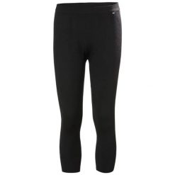 Legginsy Helly Hansen Lifa. Czarne legginsy długie sportowe Helly Hansen, xl, bez wzorów, z elastanu, trekkingowe. Za 473.50 zł.