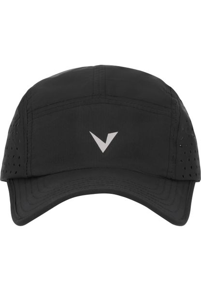Czapka 5-panelowa Virtus Gomez Performance. Czarne czapki z daszkiem VIRTUS, bez wzorów, z materiału. Za 120.00 zł.