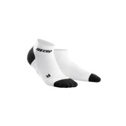 Krótkie skarpety kompresyjne CEP Compression 3.0. Białe skarpetki sportowe CEP, bez wzorów. Za 121.50 zł.