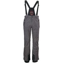Spodnie narciarskie z odpinanymi szelkami męskie KILLTEC KSW 146 szare. Czarne spodnie narciarskie i snowboardowe KILLTEC, m, bez wzorów, narciarskie. Za 549.99 zł.