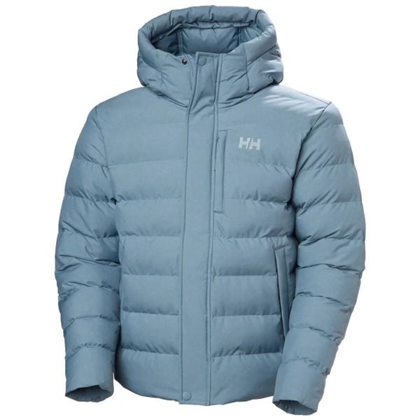 Ocieplana kurtka z kapturem Helly Hansen Alby. Niebieskie kurtki Helly Hansen, bez wzorów, z puchu, z kapturem. Za 959.20 zł.