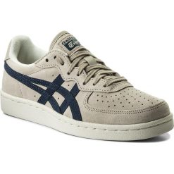 Sneakersy ASICS - ONITSUKA TIGER Gsm D5K1L Feather Grey/Dark Blue 1249. Szare buty sportowe casual marki ASICS, z materiału. W wyprzedaży za 259.00 zł.