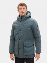 Tom Tailor Kurtka przejściowa 1037347 Niebieski Regular Fit. Niebieskie kurtki Tom Tailor, m, bez wzorów, z syntetyku, bez kaptura. Za 469.99 zł.