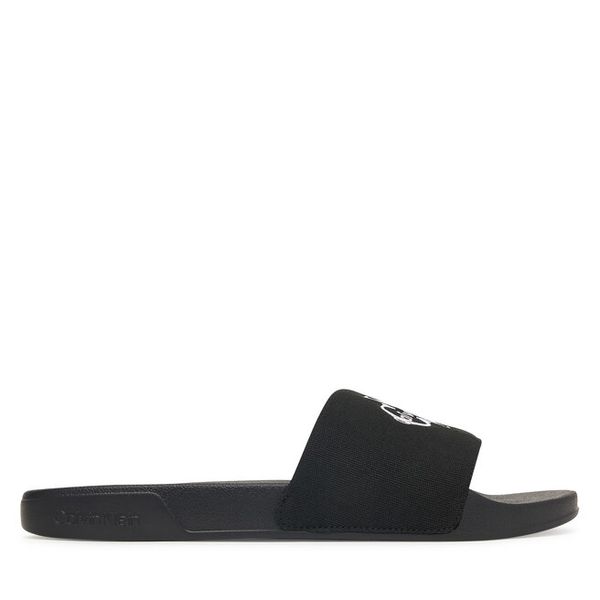 Klapki Calvin Klein Jeans. Czarne klapki Calvin Klein Jeans, z jeansu. Za 169.99 zł.