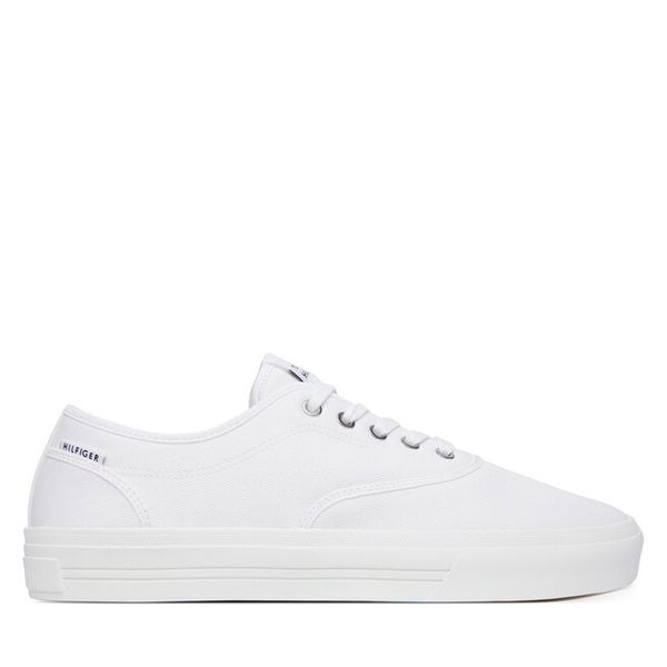 Tenisówki Tommy Hilfiger. Białe trampki Tommy Hilfiger, m, bez wzorów, bez zapięcia. Za 369.99 zł.