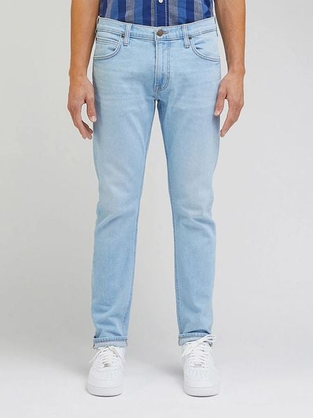 Lee Dżinsy - Slim fit - w kolorze błękitnym rozmiar: W29/L32. Niebieskie jeansy Lee, l. Za 169.95 zł.