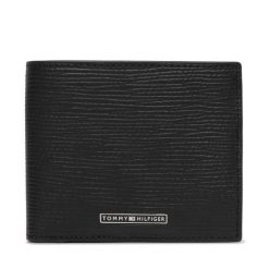 Portfel Tommy Hilfiger. Czarne portfele Tommy Hilfiger, bez wzorów. Za 329.99 zł.