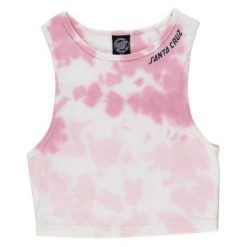 Podkoszulek Santa Cruz Strip tank vest różowy dip dye. Czerwone podkoszulki Santa Cruz, bez wzorów, bez ramiączek. Za 169.16 zł.