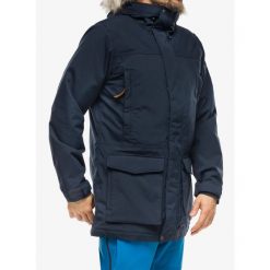 Kurtka zimowa męska Fjallraven Nuuk Lite Parka. Niebieskie kurtki Fjällräven, na zimę, m, bez wzorów, bez kaptura. Za 1,563.99 zł.