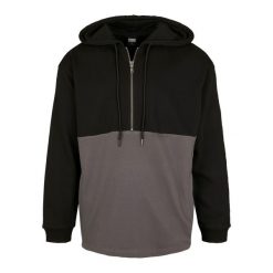 Bluza z kapturem Urban Classics relaxed. Czarne bluzy Urban Classics, m, bez wzorów, z kapturem. Za 244.50 zł.