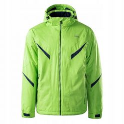 Kurtka narciarska dla mężczyzn Brugi 4APT. Zielone kurtki narciarskie i snowboardowe Brugi, m, bez wzorów, narciarskie. W wyprzedaży za 199.99 zł.
