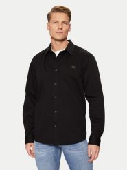 Calvin Klein Jeans Koszula J30J327585 Czarny Slim Fit. Czarne koszule Calvin Klein Jeans, m, bez wzorów, z bawełny, bez kołnierzyka, bez ramiączek. Za 249.99 zł.