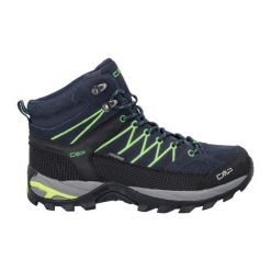 Buty trekkingowe CMP Rigel Waterproof. Czarne trekkingi CMP, bez wzorów, bez zapięcia. Za 366.99 zł.