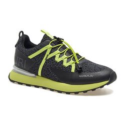 Buty męskie Napapijri Valley. Zielone buty trekkingowe Napapijri, bez wzorów, bez zapięcia, trekkingowe. Za 369.99 zł.