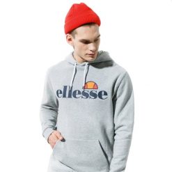 Bluza sportowa męska Ellesse SL Gottero. Szare bluzy z kapturem Ellesse, m, bez wzorów, z kapturem. Za 209.00 zł.