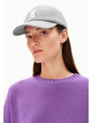 Armedangels Czapka "Yenaas" w kolorze jasnoszarym rozmiar: onesize. Szare czapki z daszkiem armedangels, bez wzorów, z bawełny. Za 149.31 zł.
