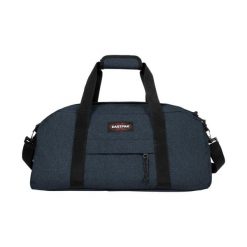 Torba podróżna Eastpak Stand Plus. Niebieskie torby na ramię Eastpak, bez wzorów, z denimu, na ramię, duże, bez dodatków. Za 257.05 zł.
