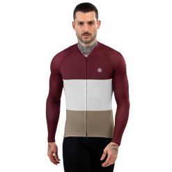Koszulka rowerowa z krótkim rękawem męska M2 Triplet. Białe bluzy SIROKO, m, bez wzorów, z jersey, bez kaptura. W wyprzedaży za 212.00 zł.