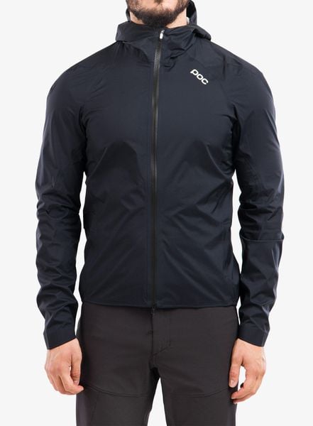 Kurtka rowerowa męska POC Signal All-Weather Jacket. Czarne kurtki POC, m, bez wzorów, z materiału, bez kaptura. Za 1,077.99 zł.