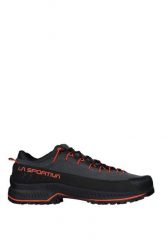 Buty trekkingowe męskie La Sportiva Tx4 Evo. Czerwone buty turystyczne La Sportiva, bez wzorów, z materiału, bez zapięcia, trekkingowe. Za 939.99 zł.