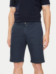 Pierre Cardin Szorty materiałowe C3 34770.5002 Granatowy Regular Fit. Niebieskie szorty Pierre Cardin, m, bez wzorów, ze lnu. Za 279.99 zł.