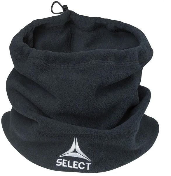 Komin na szyję Select. Czarne szaliki Select, bez wzorów, z materiału. Za 61.38 zł.