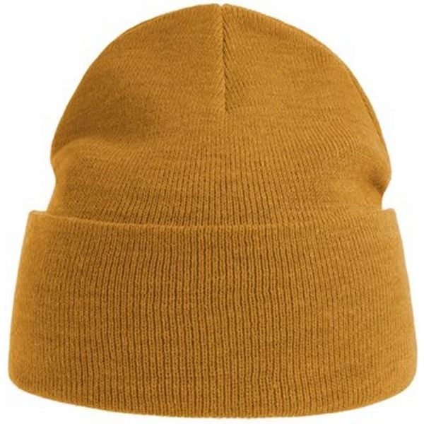 Czapka Unisex Dla Dorosłych Pure Recycled Beanie. Brązowe czapki zimowe ATLANTIS, bez wzorów. Za 47.99 zł.