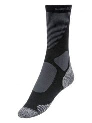 Odlo Skarpety funkcyjne "Active Warm" w kolorze czarno-antracytowym rozmiar: 45-47. Czarne skarpety ODLO, bez wzorów, ze skóry. Za 67.95 zł.