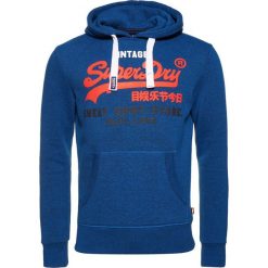 Superdry STORE TRI HOOD Bluza z kapturem peppered blue grit. Bluzy z kapturem marki Superdry, m, z bawełny, z kapturem. W wyprzedaży za 206.10 zł.