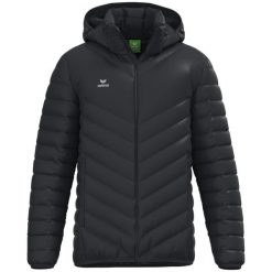 Kurtka puchowa Erima. Czarne kurtki Erima, m, bez wzorów, z puchu, bez kaptura. W wyprzedaży za 352.00 zł.