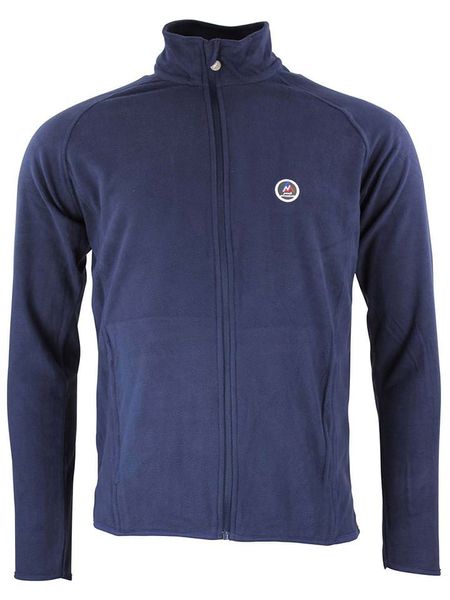 Peak Mountain Kurtka polarowa "Cafonor" w kolorze granatowym rozmiar: L. Niebieskie kurtki Peak Mountain, l, bez wzorów, z materiału, bez kaptura. Za 127.35 zł.