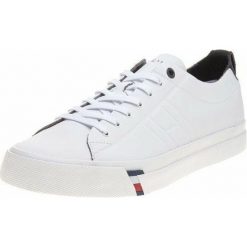 Tommy Hilfiger Męskie sneakersy Corpo rate Clean Leat White FM0FM01214-100 (rozmiar 44). Białe buty sportowe casual Tommy Hilfiger, bez wzorów, bez zapięcia. W wyprzedaży za 309.00 zł.