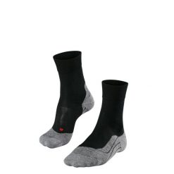 Skarpetki Falke RU4 Wool. Czarne skarpetki sportowe Falke, bez wzorów, z poliamidu. Za 148.00 zł.