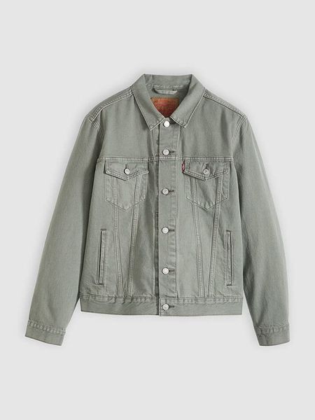 Levi's Kurtka dżinsowa w kolorze szarym rozmiar: XL. Szare kurtki Levi's®, s, z aplikacjami, z bawełny, bez kaptura. Za 269.95 zł.