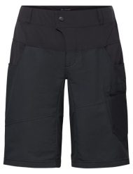 Spodenki rowerowe z wyściełaną wkładką M Qimsa Shorts II. Czarne spodenki rowerowe Vaude, m, bez wzorów, z materiału, rowerowe. Za 600.05 zł.