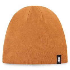 Czapka Puma. Brązowe czapki zimowe Puma, bez wzorów. Za 89.99 zł.