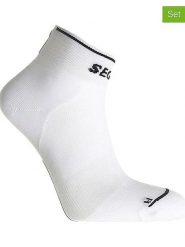 Seger Skarpety funkcyjne (3 pary) w kolorze białym rozmiar: 46-48. Białe skarpety Seger, bez wzorów, z materiału. Za 43.99 zł.
