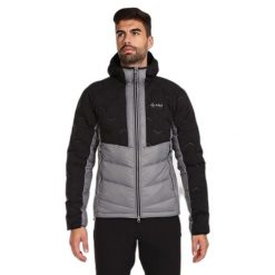 Kurtka puchowa Kilpi Tevery. Czarne kurtki narciarskie i snowboardowe Kilpi, s, bez wzorów, z puchu, narciarskie, primaloft. Za 680.25 zł.