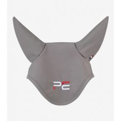 Czapka z muchą dla koni Premier Equine Atlas. Szare krawaty i muchy PREMIER EQUINE, bez wzorów. Za 228.00 zł.