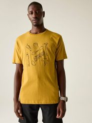 Dare 2b Koszulka funkcyjna "Movement III" w kolorze żółtym rozmiar: M. Żółte t-shirty sportowe Dare 2B, bez wzorów, z bawełny, bez ramiączek, outdoorowe. Za 61.17 zł.