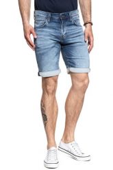 SPODENKI MUSTANG Chicago Short DENIM BLUE 1007754 5000 313. Niebieskie szorty Mustang, m, bez wzorów, z denimu. W wyprzedaży za 99.99 zł.
