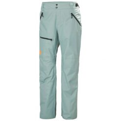 Spodnie narciarskie z kieszenią cargo Helly Hansen Sogn. Zielone spodnie narciarskie i snowboardowe Helly Hansen, m, bez wzorów, narciarskie. Za 749.95 zł.