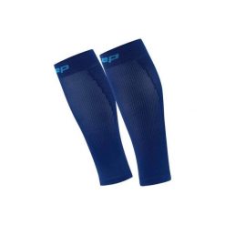 Męskie sportowe opaski kompresyjne na łydki do biegania Core Run CEP. Niebieskie odzież kompresyjna CEP, m, bez wzorów, z elastanu, do biegania. Za 159.00 zł.