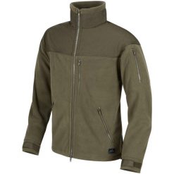 Kurtka polarowa męska Helikon-Tex Classic Army Fleece. Zielone kurtki Helikon-Tex, m, bez wzorów, z polaru, bez kaptura. Za 235.99 zł.